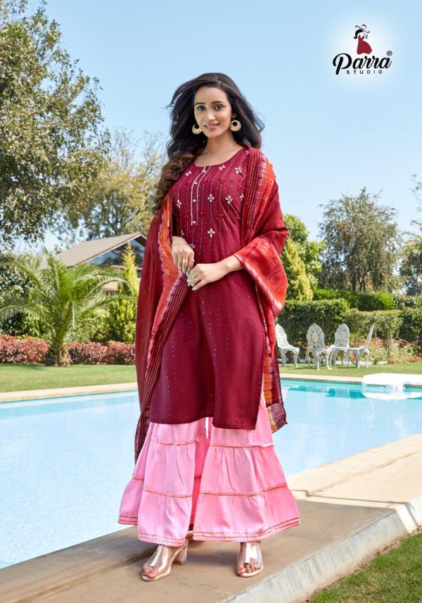 Parra  Raghini 2 Desigenr Viscose Readymade Salwar 